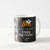 Mug Boo citrouille jack-o-lanterne Halloween Collage p (Devant droit)