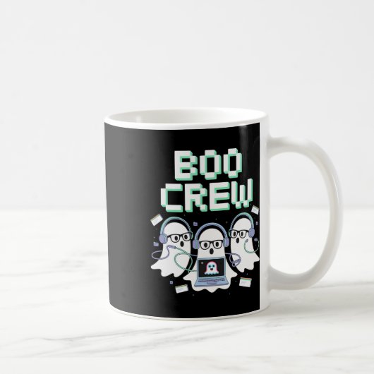 Mug Boo Crew Halloween It Tech Help Desk Support Stem (Droite)