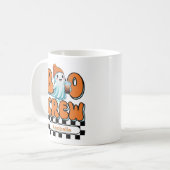 Mug Boo Crew Orange Personnalisé (Devant gauche)