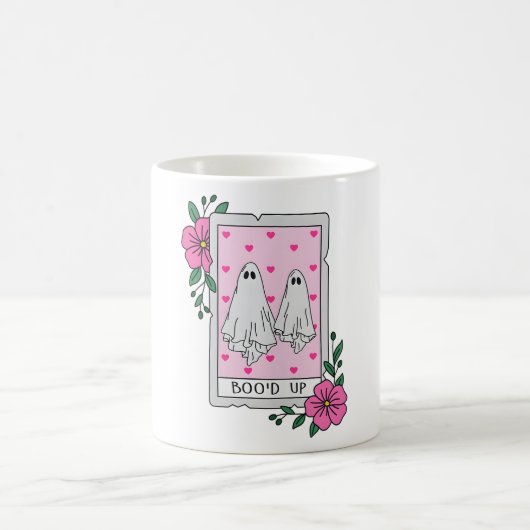 Mug Boo’d Up Ghost Tarot Halloween Funny Ghost (Centre)