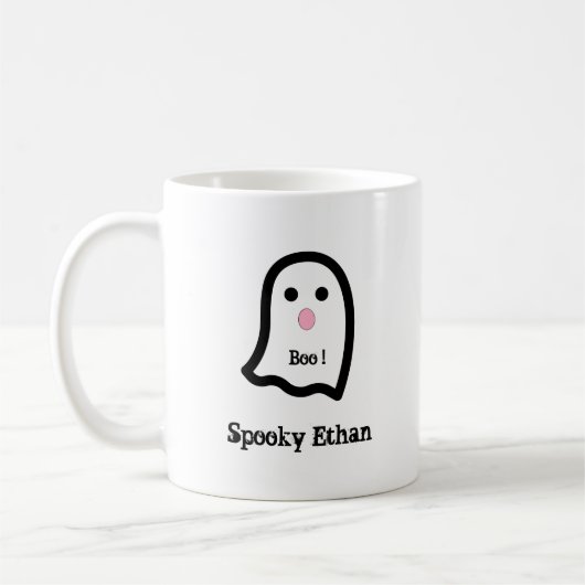Mug Boo de fantôme Éffrayant (Gauche)