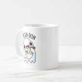 Mug Boo-don Funny Ghost Udon Pun (Devant gauche)