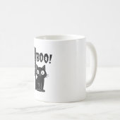 Mug Boo ! Drôle Masquer Peekaboo Effrayant Halloween C (Devant droit)