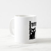 Mug Boo ! Drôle Masquer Peekaboo Effrayant Halloween C (Devant gauche)