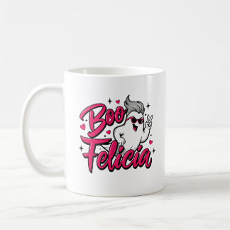 Mug "Boo, Felicia" Sassy Halloween Ghost 