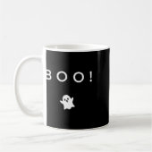 Mug Boo ! Fun Halloween Ghost Subtle Minimal Automne T (Gauche)