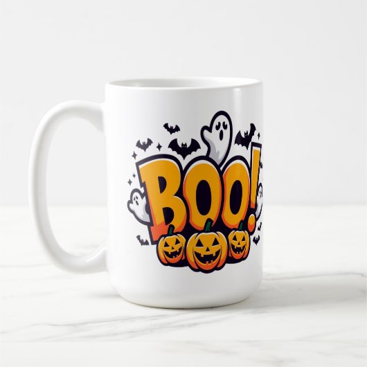 Mug Boo ghosts halloween (Gauche)