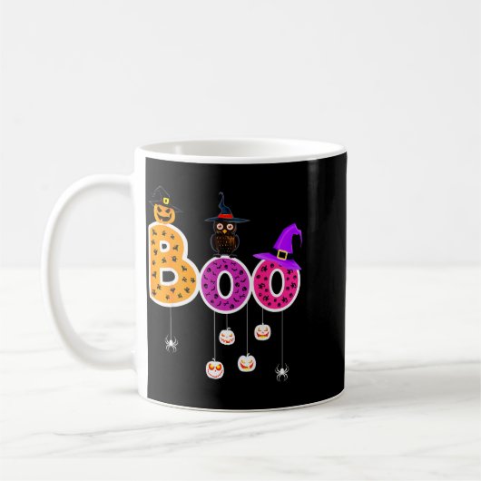 Mug Boo Halloween Costume Sders Ghosts Pumkin & Wi (Gauche)