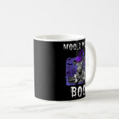 Mug Boo Heifer Moo Je Veux Dire Halloween Witch Spider (Devant droit)