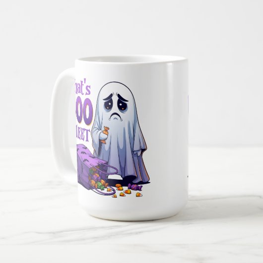 Mug Boo-Hoo-lloween C'est Boo Sheet (Devant gauche)