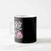 Mug Boo I'm Seven Ghost Seventh 7th Birthday Halloween (Devant gauche)