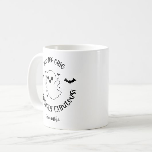 Mug Boo-Jee Chick : Hauntingly Fabuleux! Halloween (Devant gauche)