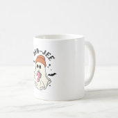Mug Boo-Jee drôle Halloween Tumbler Inspiré Fantôme (Devant droit)