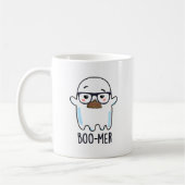 Mug Boo-mer Funny Moyenne Age Ghost Pun (Gauche)