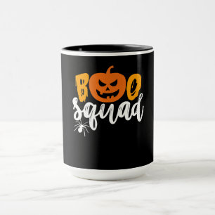 Mug Boo Squad - Drôle Citrouille Spider Halloween