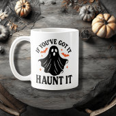 Mug Boo tiful and Booked, Halloween Ghost, Bats, Étoil