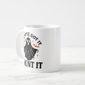 Mug Boo tiful and Booked, Halloween Ghost, Bats, Étoil (Devant gauche)