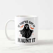 Mug Boo tiful and Booked, Halloween Ghost, Bats, Étoil (Gauche)