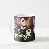 Mug Boo-tiful & Éffrayant - Joli Ghost Halloween (Devant gauche)