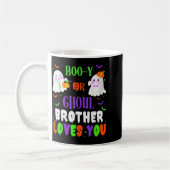 Mug Boo-y Or Ghoul Brother Loves You Boo Halloween Bab (Gauche)