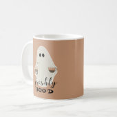 Mug Boo'd | Halloween Cute Ghost Lots Brown (Devant gauche)