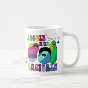Mug Boogie avec des bactéries