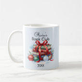 Mug Book Club Noël personnalisé (Gauche)