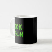 Mug Book Goblin Funny Reading Or Writing School Studen (Devant gauche)