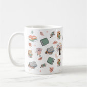 Mug Book Lover Design 11oz (Gauche)