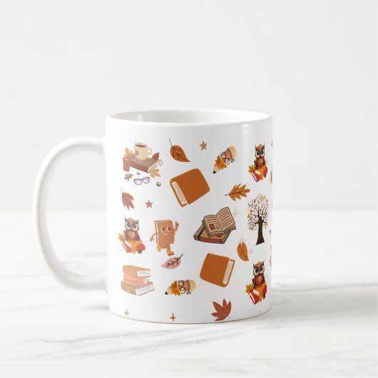 Mug  Book Lover's  11oz (Gauche)