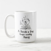 Mug Book Lovers A Book by Day... (Gauche)