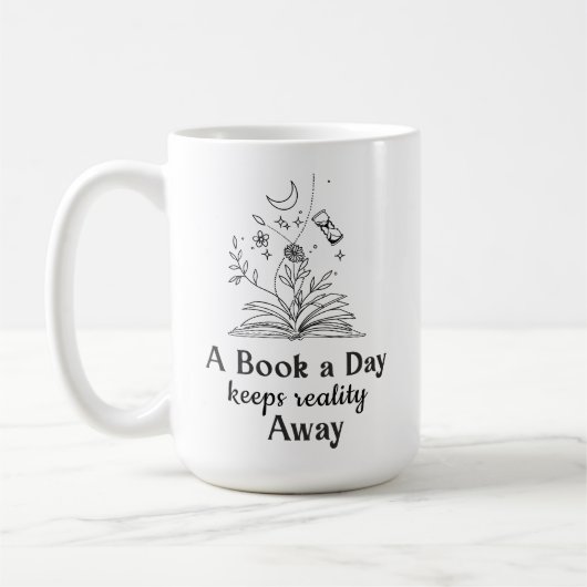 Mug Book Lovers A Book by Day... (Gauche)