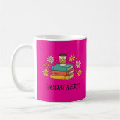 Mug Book Nerd Aesthetic Stylish Elegant Gift Minimal  (Gauche)