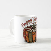 Mug Book Pumpkin Happy Birthday (Devant gauche)