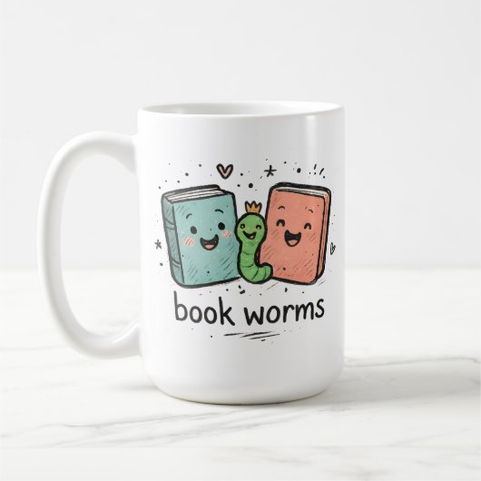 Mug Book Worms (Gauche)