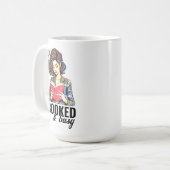 Mug Booked & Busy Avid Book Reader Club Femmes (Devant gauche)
