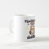 Mug Bookish & Whiskered : I Love Literature and Cats M (Devant gauche)
