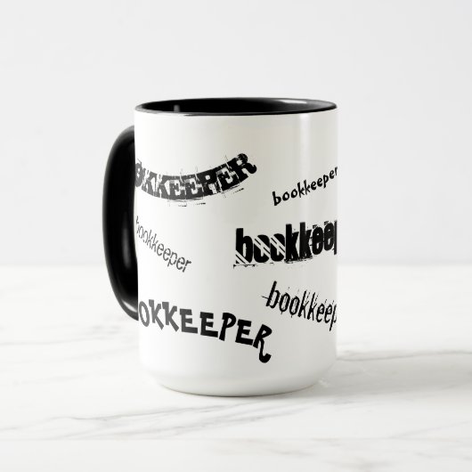Mug "BoOkKeEpEr" (Devant gauche)