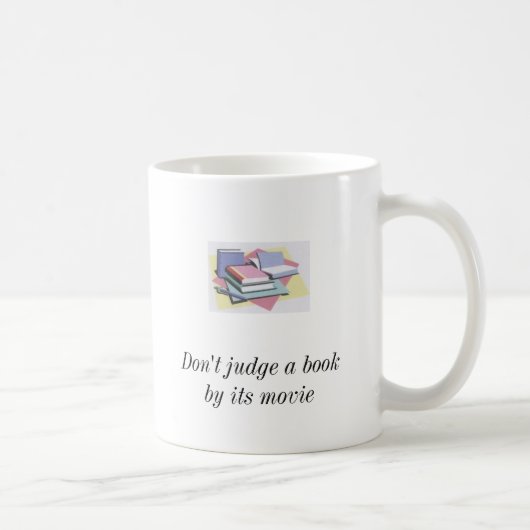 Mug books2, books2, ne jugent pas un livre par son (Droite)