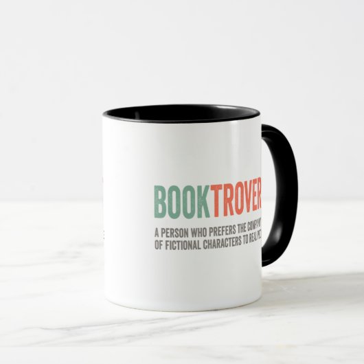 Mug Booktrovert Booklover Definition (Devant droit)
