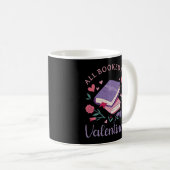Mug Bookworm - Tous réservés pour Valentine's II (Devant droit)