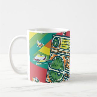 Mug Boom Box Funky Conception colorée