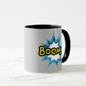 Mug Boom Comics Design (Devant droit)