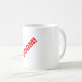 Mug BOOM Professional elegant modern minimalist plain (Devant droit)