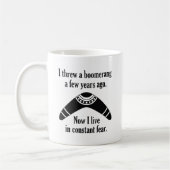 Mug Boomerang La peur constante (Gauche)