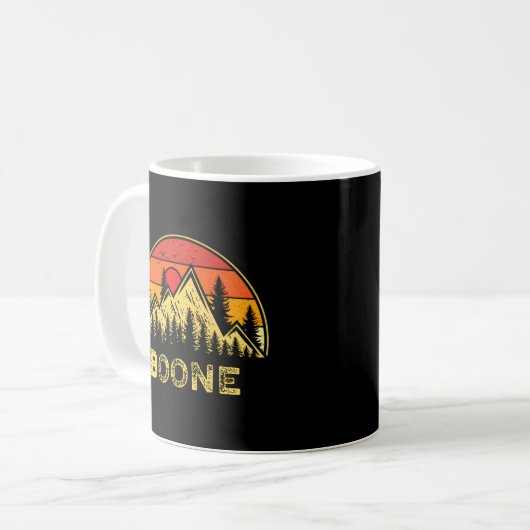 Mug Boone North Carolina Nc Mountains Randonnée (Devant gauche)