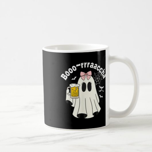 Mug Booo-rrraaccha Funny Ghost Bière Halloween Éffraya (Droite)