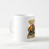 Mug Booo Spooktacular Halloween Sorcière Chaudron Chât (Devant gauche)
