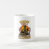 Mug Booo Spooktacular Halloween Sorcière Chaudron Chât (Centre)