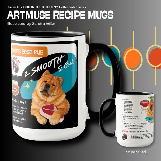 Mug BOOPS BEST RUB -SMOOTH CHOW Art Muse Recipe 